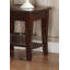 Table de bout moderne en bois brun 1 pièce