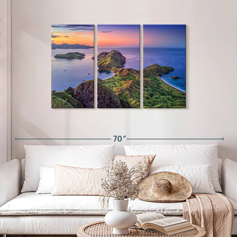 Gillard Komodo National Park Sunrise, 28" H x 45" W