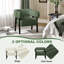 Upholstered Corduroy Armchair-1614086934
