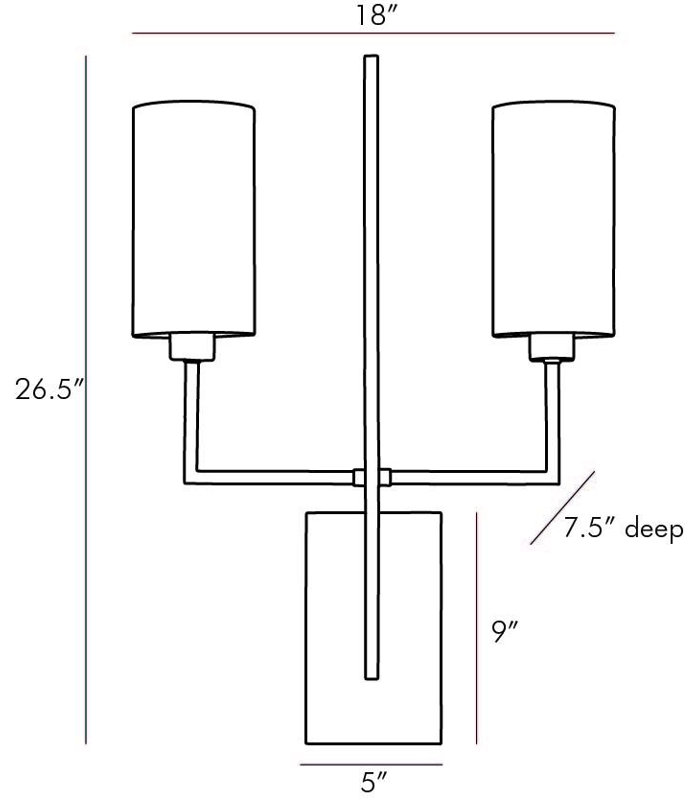 Blade 2 - Light Wallchiere, Aged Bronze