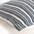 Berthe Striped Cotton Reversible Throw Pillow-2043653314