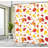 Floral Shower Curtain with Hooks Included-44240345