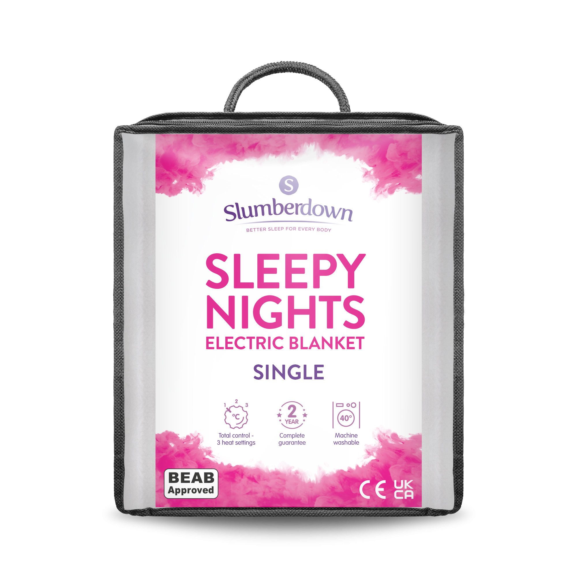 Slumberdown Sleepy Nights Electric Blanket, 3 Heat Settings u0026 Reviews |  Wayfair.co.uk