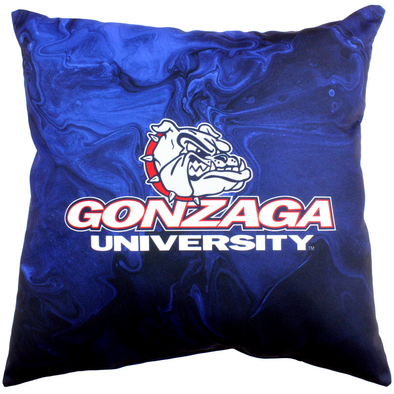NCAA Throw Pillow, Gonzaga Bulldogs