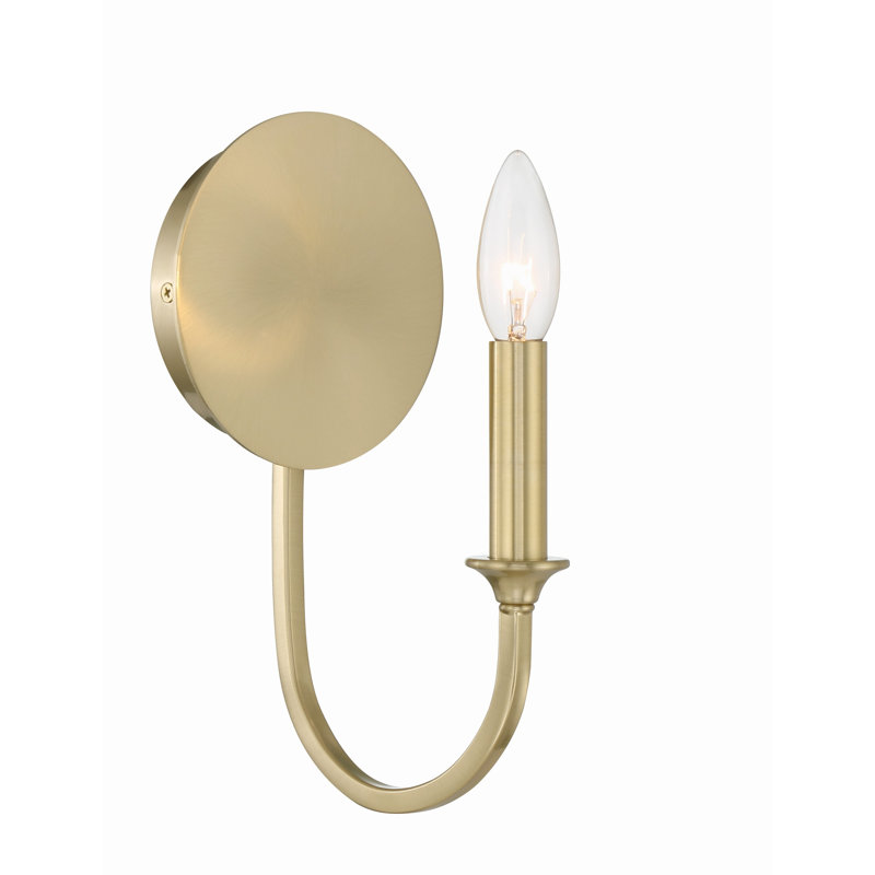 Zaahirah Flush Wall Mount Sconces, Vibrant Gold