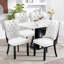 Chaises de salle à manger, chaise de salle à manger rembourrée haut de gamme avec anneau clouté-531111163-507943792-511006614
