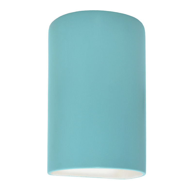 Ambiance - Cylinder Wall Sconce - Closed Top (Outdoor)- LED, Reflecting Pool