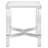 Mechille Glass Top End Table-1691327330