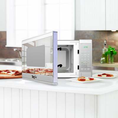 Four à micro-ondes de comptoir Total Chef, 900 W, 0,9 pi cu, acier inoxydable