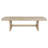 Beige Oak 9-piece Rectangular Wood Dining Table Set