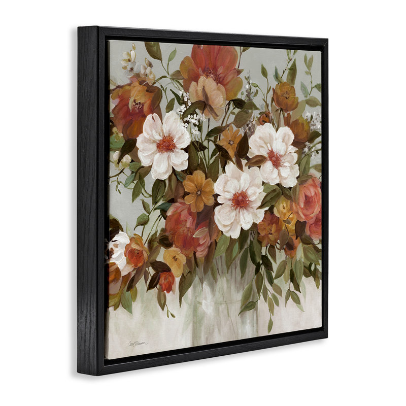 Cadre flottant Mute Vibe, design par Carol Robinson, H 18 po x l 18 po, Cadre flottant noir de jais