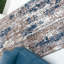 Josue Machine Woven White/Black/Brown Rug-416589808