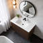 Meubles-lavabos mini (incluant le meuble et le lavabo), salle de bain moderne en MDF