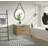 Carlsbad 36" Floating Bathroom Vanity Weathered Fir