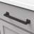 Studio Collection Handle Pull - 7-9/16" Center to Center Cabinet Pull Oil-Rubbed Bronze Highlighted - Transitional Hardware for Drawers & Cabinets-11295908-112308078