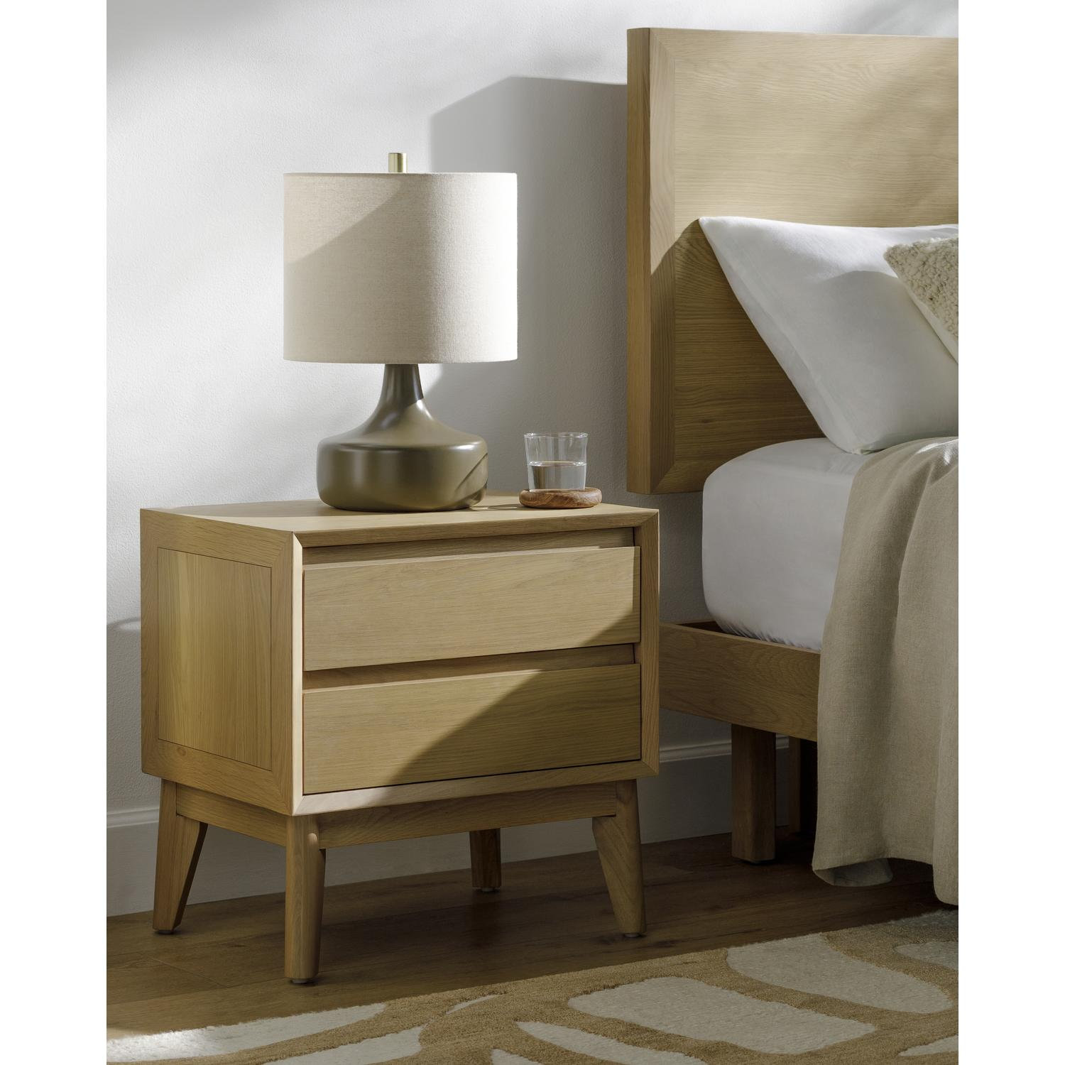 Toulon Oak Nightstand