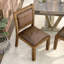 Chaise d'appoint rembourrée Wilfred
