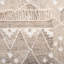 Tapis géométrique en laine, viscose et coton tissé à la main Natural Kilim-20112413