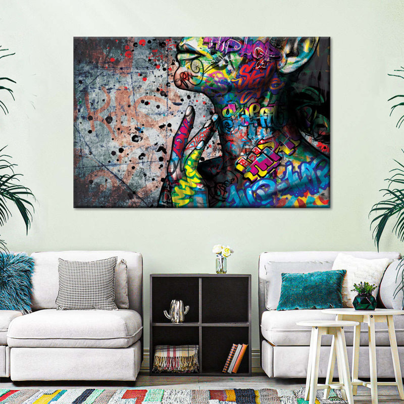Sur toile, H 12 po x l 8 po x P 1 po