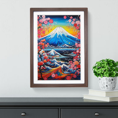 Mount Fuji Abstract No.2 - Framed Print