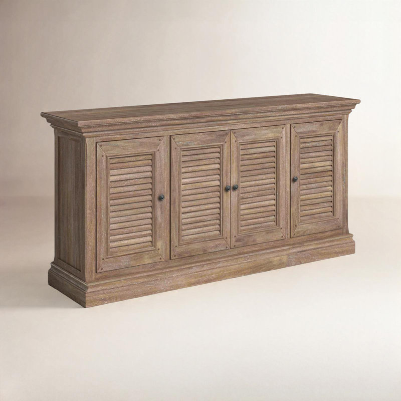 Regatta Media Console, Light Wood