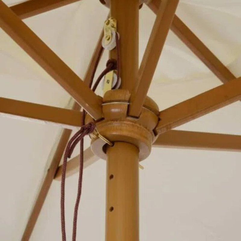 Ahna 100cm Parasol, Cream