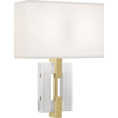 Elegant Srkashlteni Wall Sconce - Clear Crystal Accent Lighting Fixture | Contemporary Style | Medium E26 Socket | UL Listed For Dry Locations