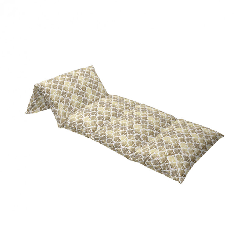 Housse de coussin d'extérieur Floral East Inspired, H 2 po x l 27 po x P 88 po