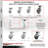 Thermoplastic and Rubber Caster