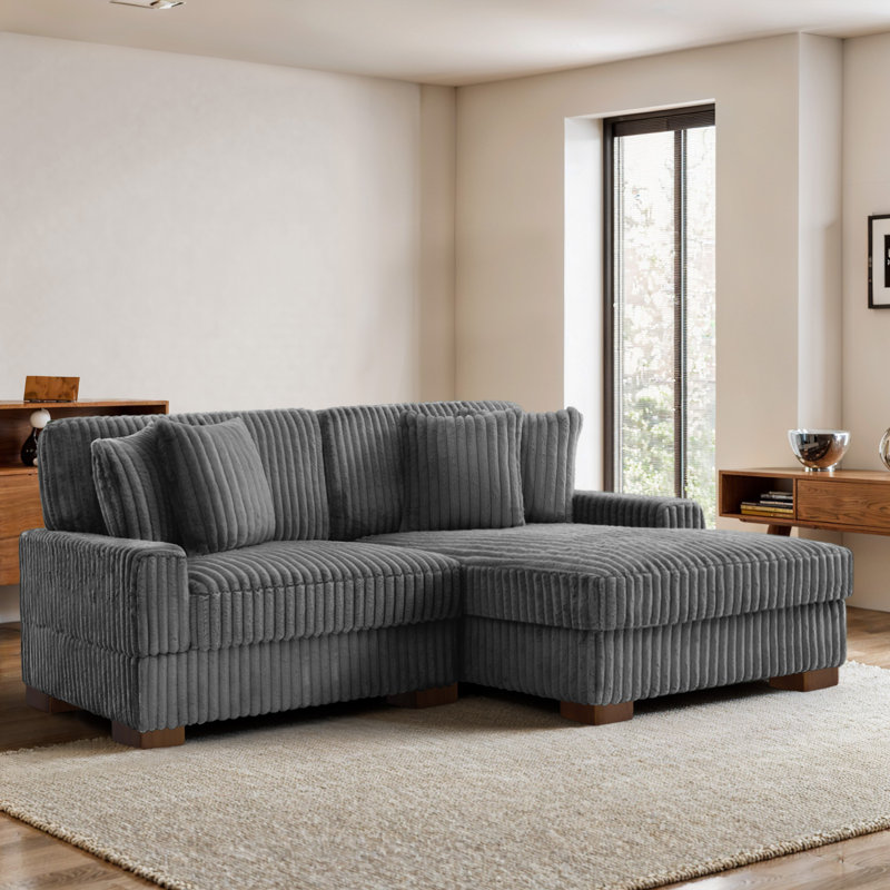 Modular Corner Sofa, Grey