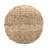 Round Water Hyacinth Wicker Basket with Handles, Eco-Friendly Home Organizer