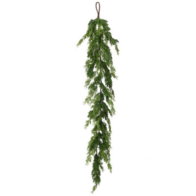 5'' in. Faux Cedar Garland