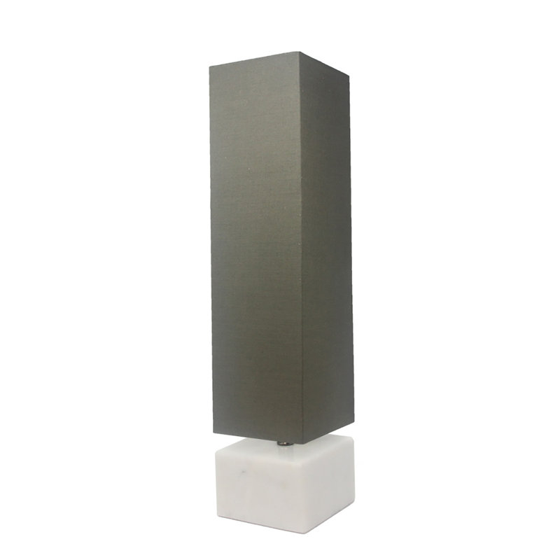 Lampe de table 21 po accent Deckerville, Vert forêt, H 14,25 po x l 4 po x p 4 po