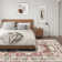 Machine Washable Oriental Medallion Soft Rug