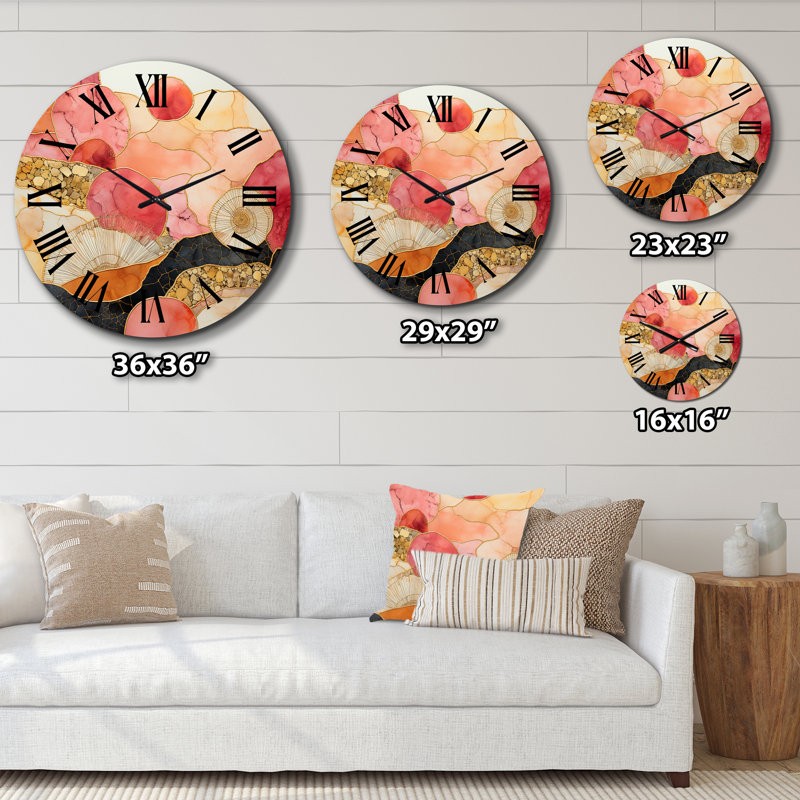 Horloge murale Escape To Serenity, Petit