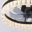 Ventilateur de plafond 20 "à intensité variable avec lumière DEL et télécommande