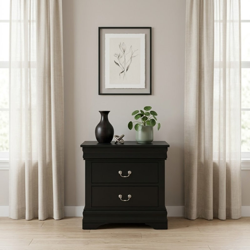 2 tiroirs Illume W Table de chevet