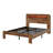 King Size Solid Wood Platform Bed,Bed Frame With Storage LED Light Headboard And 2 USB,Dark Black-950207892-960076072