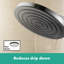 hansgrohe Pulsify S Showerhead 260 1-Jet, 2.5 GPM-1386877042-1345241934