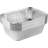 Disposable Aluminum 5lb Rectangular Loaf Pans: Ideal for Baking