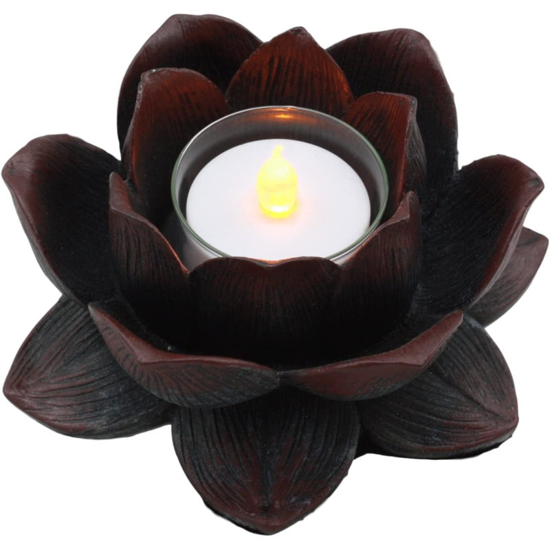 Sculpture fleur de lotus en fleurs