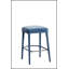 Tabouret de bar rembourré sans dossier en tissu - siège rembourré confortable avec pieds et repose-pieds robustes, siège peu encombrant pour îlot de cuisine, comptoir de salle à manger et pub, 2 ensembles-1199830121
