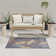 Lakesha Blue Rose Modern Rug