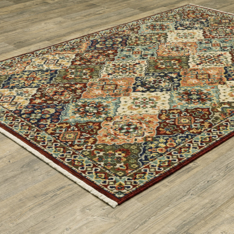 Oriental Indoor Rug, Rectangle 2' x 3'