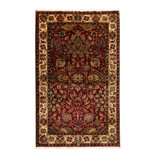 Oriental Area Rug in White
