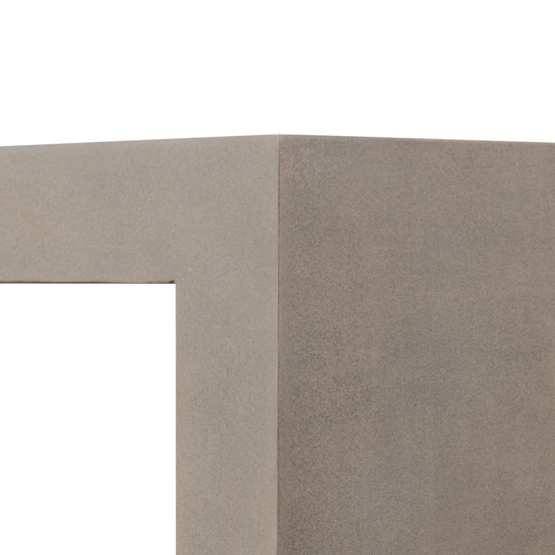 Parish Outdoor Buffet & Console Table, Gray Concrete