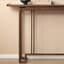 Console de style chinois rétro brun-1290693033