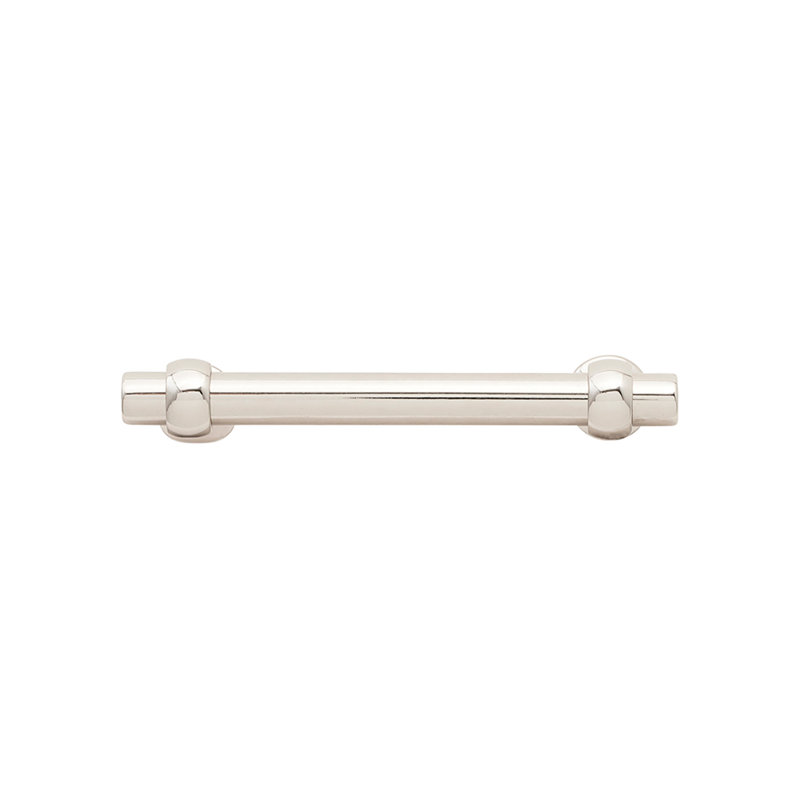 Ostia Collection Pull, Polished Nickel, 3 3/4"