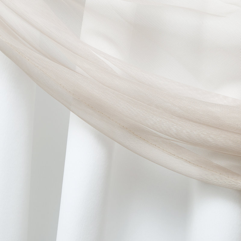 Dare Room Darkening Curtain Pair, 54" W x 96" L, Champagne