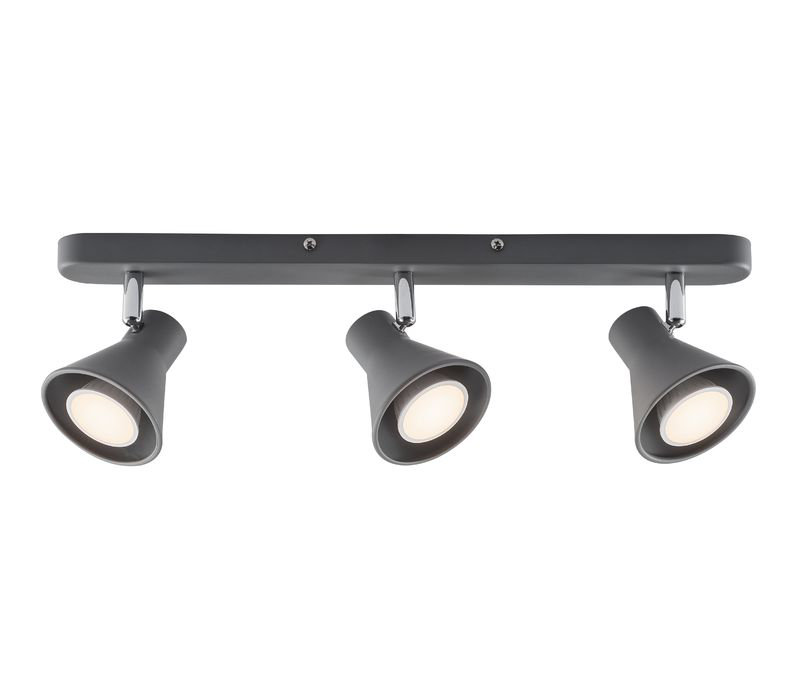 Eik Flush Mount, Grey